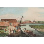 John Boydell (1719 Dorrington - 1804 Londyn), A View of Chelsea Water Works, 1756