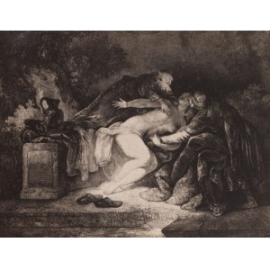 Jan Piotr Norblin de la Gourdaine (1745 Misy-Faut-Yonne - 1830 Paryż), La chaste Suzanne