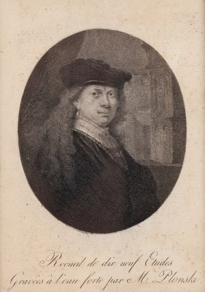 Michał Płoński (1778 Warszawa - 1812 Warszawa), Portret Rembrandta