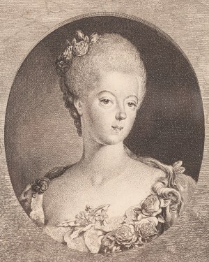 Daniel Chodowiecki (1726 Gdańsk - 1801 Berlin), Wilhelmina Pruska (