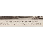 nieznany, 'Les Promenades de Luxembourg' wg Jacquesa Rigaud