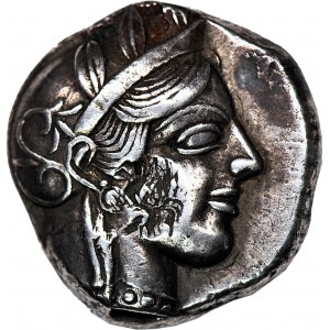 Naśladownictwa monet ateńskich - Syria / Egipt, Tetradrachma po 450 pne.