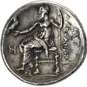 Grecja - moneta w typie Aleksandra Wielkiego, Tetradrachma – prawdopodobnie początek III w pne