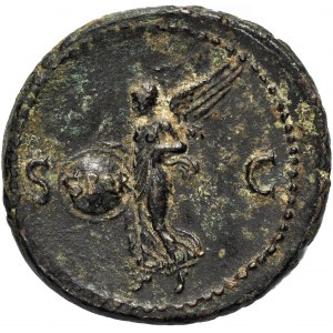 Cesarstwo Rzymskie, Neron (August 54-68 ne), As, mennica Lugdunum (Lion)
