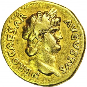 Cesarstwo Rzymskie, Neron (August 54-68 ne), Aureus 64-65 ne.