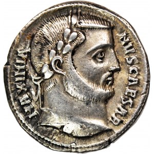 Cesarstwo Rzymskie, Galeriusz (jako Cezar 293-305 ne), Argenteus, mennica Antiochia