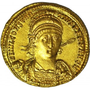 Cesarstwo Rzymskie, Konstancjusz II (August 337-361 ne), Solid, mennica Konstantynopol