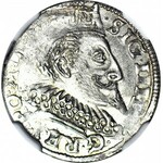 Zygmunt III Waza, Trojak 1596, Bydgoszcz FS-HR, menniczy