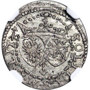 Zygmunt III Waza, Szeląg 1617, Wilno, menniczy,