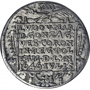 RR,- Władysław IV, Ludwika Maria Gonzaga, medal zaślubinowy