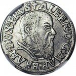 Lenne Prusy Książęce, Albert Hohenzollern, Trojak 1544, Królewiec