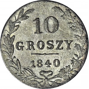 Królestwo Polskie, 10 groszy 1840