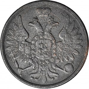 Zabór Rosyjski, 3 kopiejki 1859 BM, Warszawa