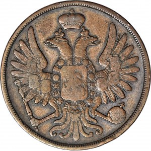 Zabór Rosyjski, 2 kopiejki 1855 BM, Warszawa