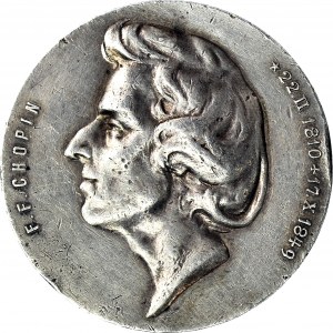 Medal Fryderyk Chopin, 1899, srebro