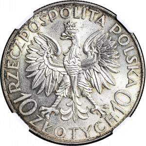 10 złotych 1933, Traugutt, menniczy, piękny