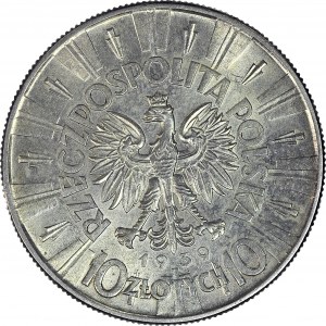 10 złotych 1939, Piłsudski, menniczy