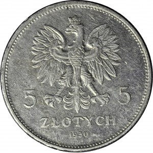 5 złotych 1930, Sztandar