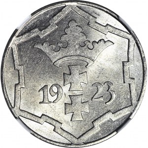 Wolne Miasto Gdańsk, 10 fenigów 1923, mennicze