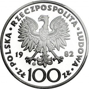 100 złotych 1982, Jan Paweł, lustrzane