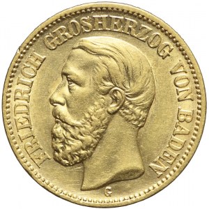 Niemcy, Badenia, 20 marek 1894 G, Fryderyk I