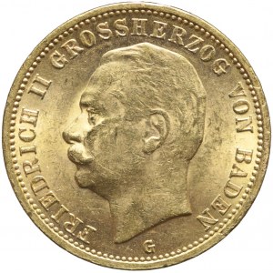 Niemcy, Badenia, 20 marek 1911 G, Fryderyk II