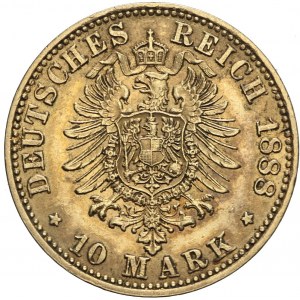 Niemcy, Prusy, 10 marek 1888 A, Wilhelm I