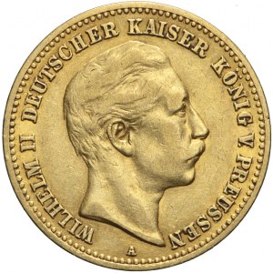 Niemcy, Prusy, 10 marek 1890 A, Wilhelm II