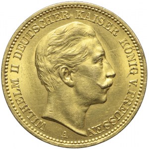 Niemcy, Prusy, 20 marek 1888 A, Wilhelm II