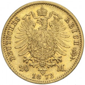 Niemcy, Saksonia, 20 marek 1872 E, Jan V