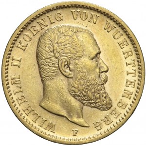 Niemcy, Wirtembergia, 20 marek 1900 F, Wilhelm II
