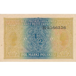 1/2 marki polskiej 1917 Generał, ser. B