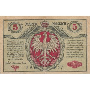 5 marek 1917 Generał, ser. B