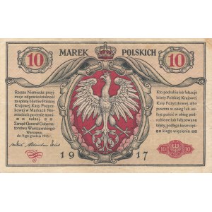 10 marek 1917 Generał, biletów, ser. A 810…