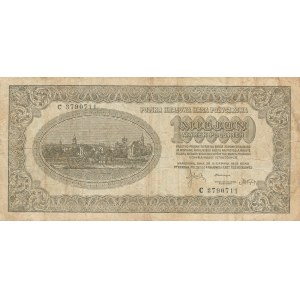 Inflacja 1000.000 marek 1923r. ser. C