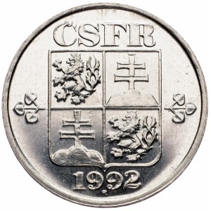 Czechoslovakia, 5 Haler 1992, Kremnitz