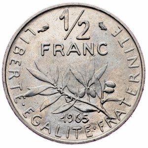 France, 1/2 Franc 1965, Paris