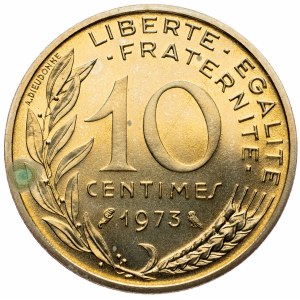 France, 10 Centimes 1973, Paris