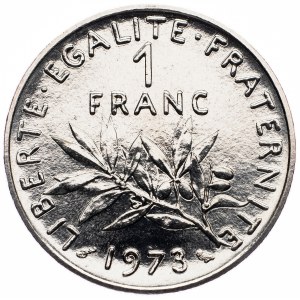 France, 1 Franc 1973, Paris