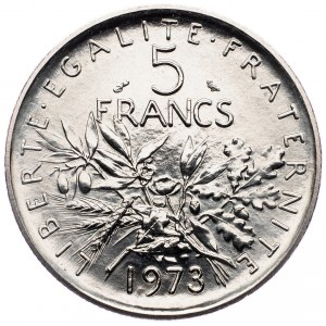 France, 5 Francs 1973, Paris