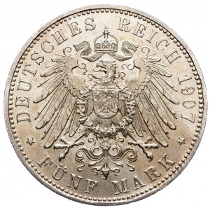 Germany, 5 Mark 1907, D