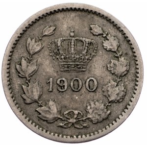 Romania, 10 Bani 1900, Brussels