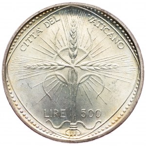 Vatican, 500 Lire 1968, Rome