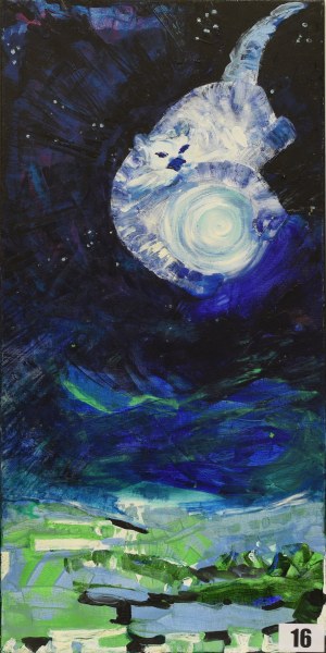 Urszula CHOJKOWSKA, „Księżycowe cienie”, 2021
