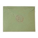 SZUKALSKI Court Bailiff LUBAWA, envelope with bailiff's stamp, sent 23.XI.1934.