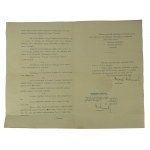 [LESZNO] Gesellschaftsvertrag zwischen dem Industriellen Piotr Hollas und dem Kaufmann Bolesław Kwiatkowski, 11. März 1929.