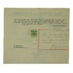 Hugo Chodan vorm. Paul Seler Landmaschinen, Poznań correspondence on a letterhead to the owner of the Jablonna estate, Kaczkowo post office, Leszno county, dated 16.11.1929.