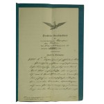 Certyfikat opłaty gruntowej / Prussischer Grundschuldbrief, księga wieczysta Czempiń, okręg Kościan, datowany 16 marzec 1904r.