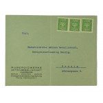 RUBEROIDWERKE Aktiengesellschaft Zweigniederlassung Danzig - koperta i druk z nagłówkiem firmowym, 14.III.1932r.