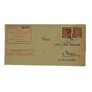 NAWROCKI Gerichtsvollzieher LESZNO - Briefwechsel [ungeöffnet], 24.9.1930.